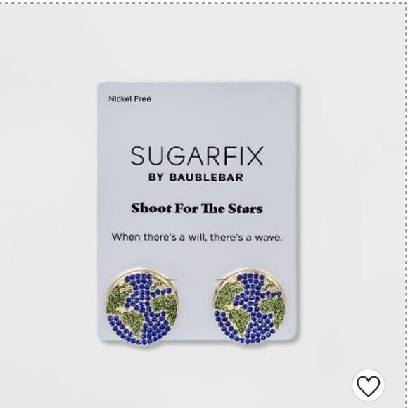 SugarFix By Baublebar "Globetrotter" Stud earrings - Picture 1 of 7